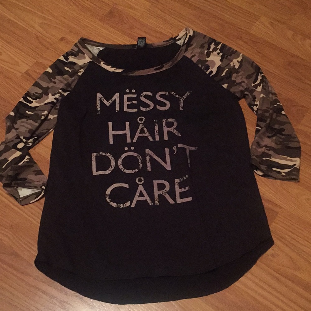 Messy Hair Don’t Care Shirt